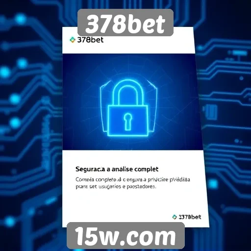 Avaliação da segurança e privacidade na 378bet